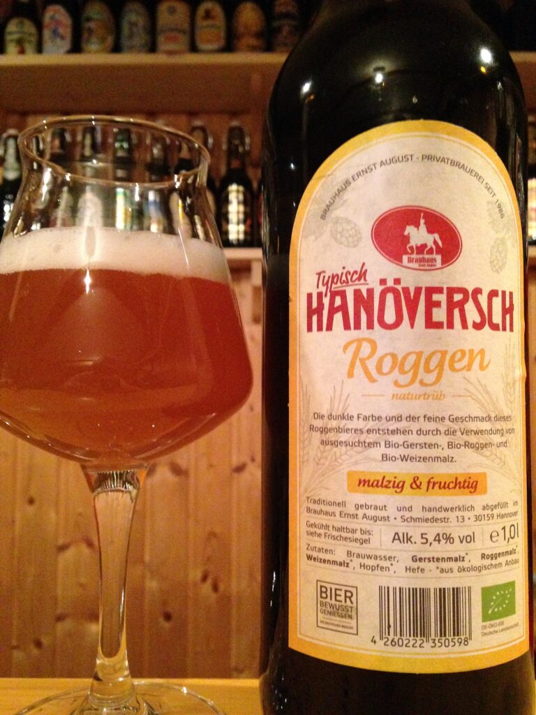 Typisch Hannöversch Roggen rye beer