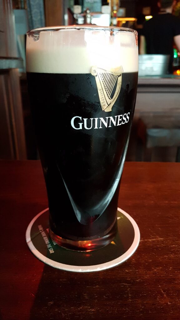 Guinness at Temple Bar, Dublin
