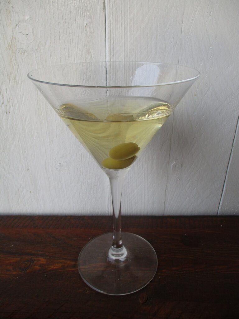 Dry Martini cocktail