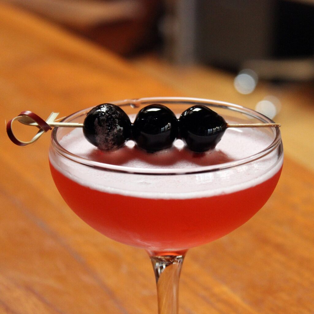 Mary Pickford cocktail photograph