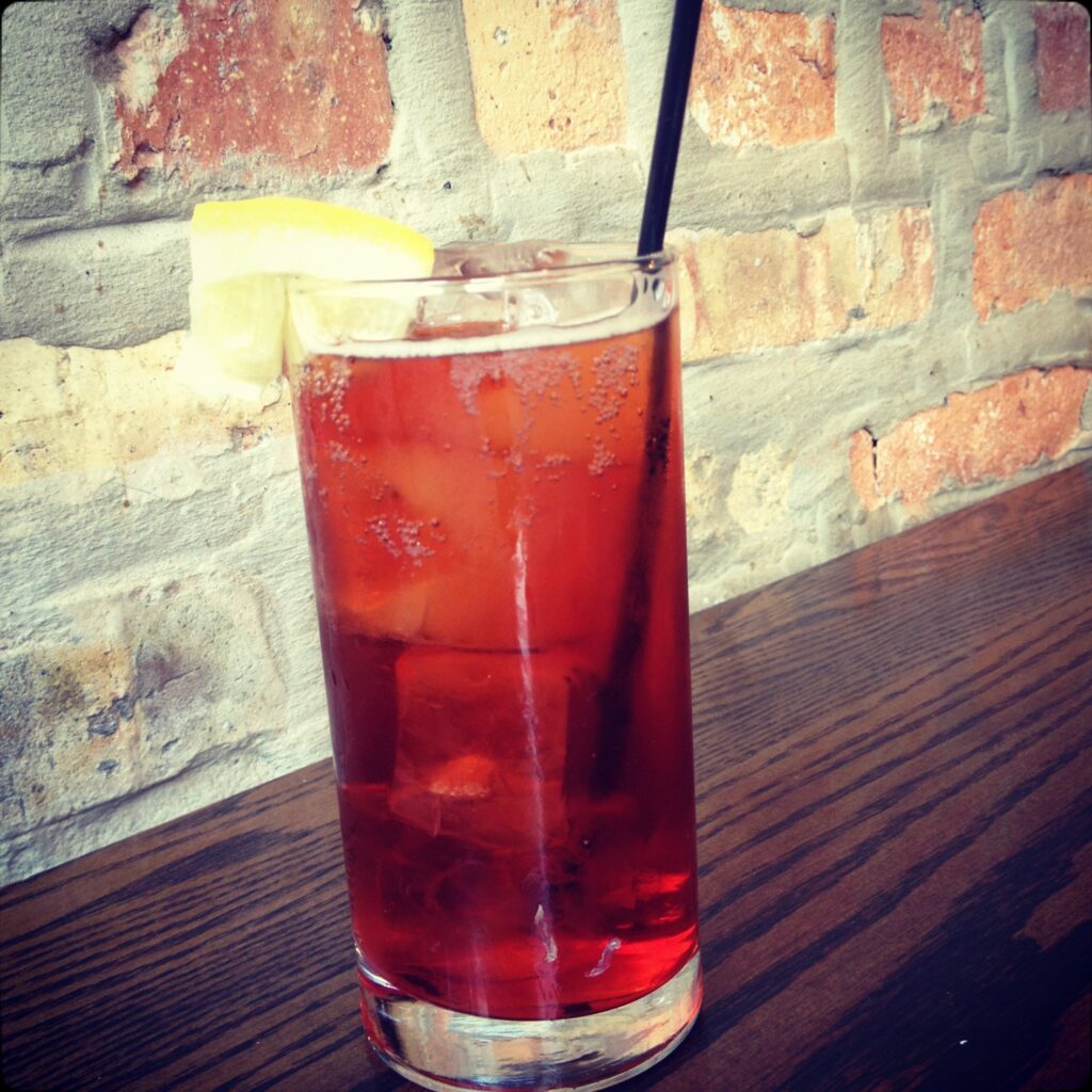 Americano cocktail photograph