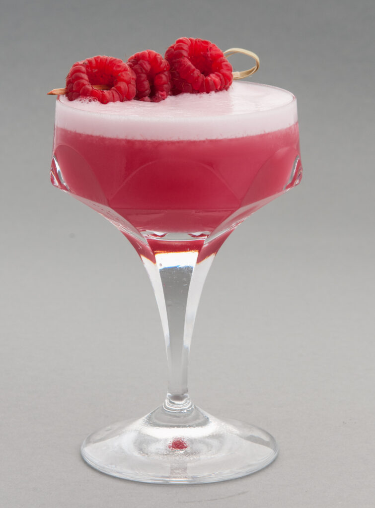 Clover Club cocktail photograph