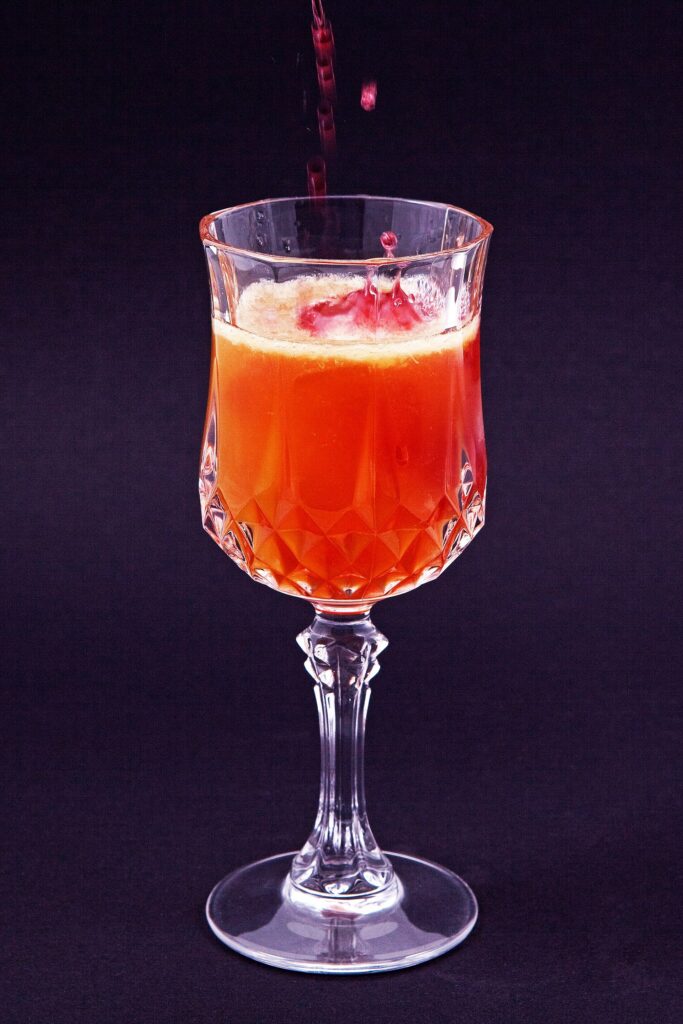 New York Sour cocktail photograph
