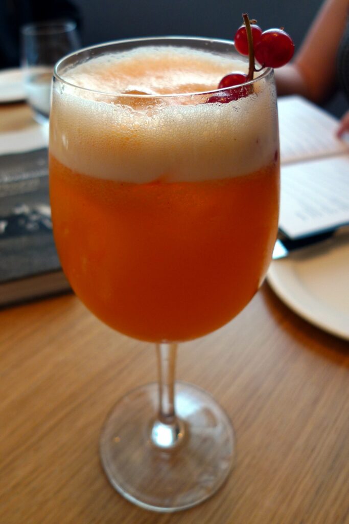Pisco Punch cocktail photograph