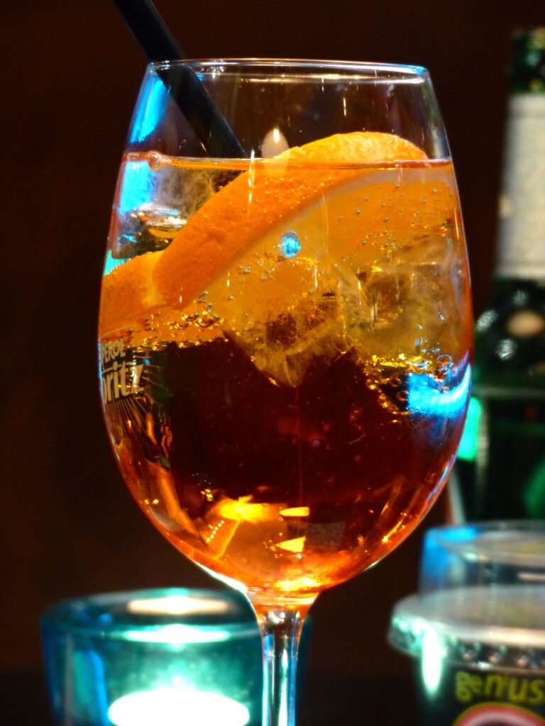 Aperol Spritz cocktail photograph