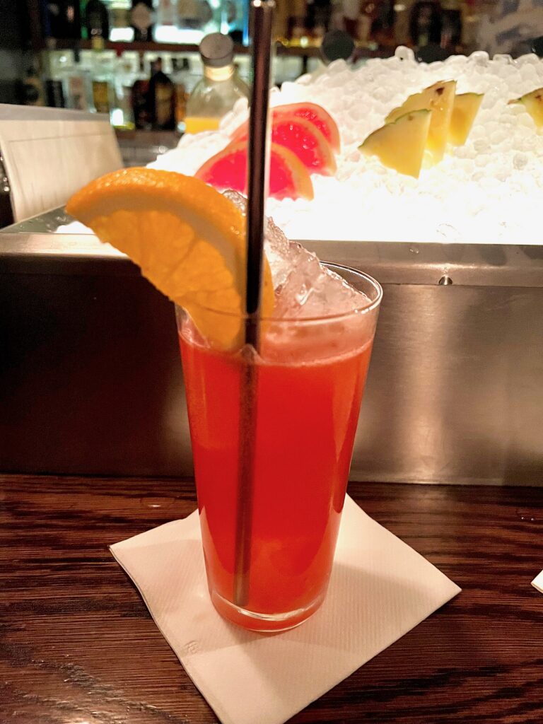 Garibaldi cocktail photograph