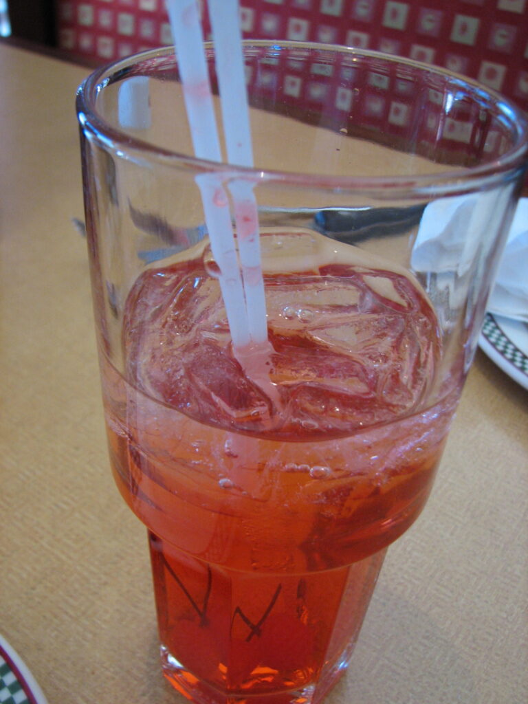 Shirley Temple cocktail photograph