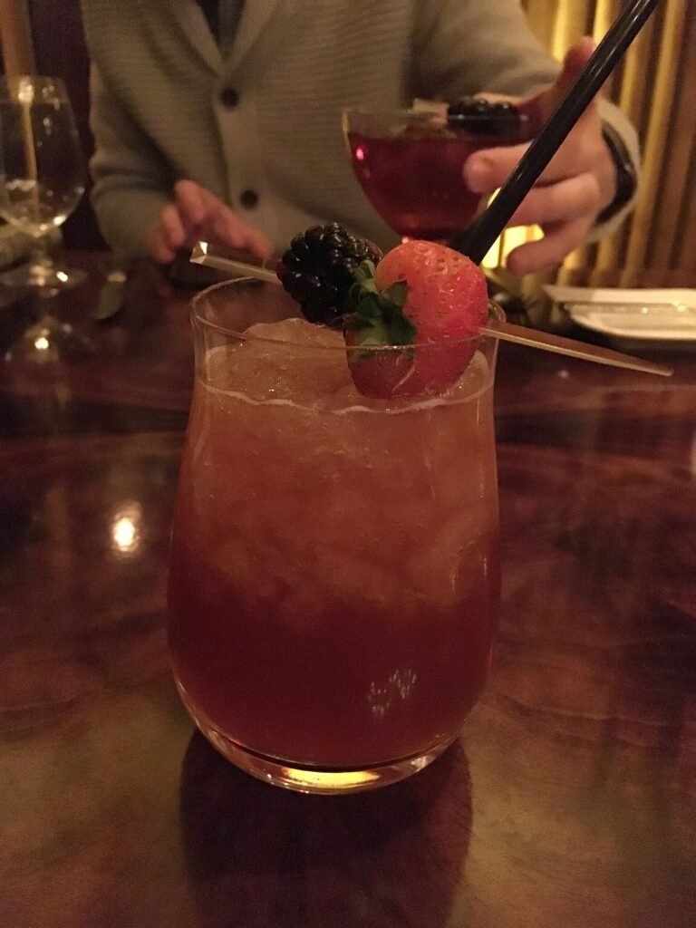 Pimm’s Cup cocktail photograph