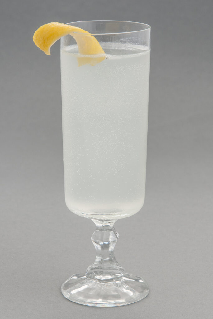 Gin Fizz cocktail photograph