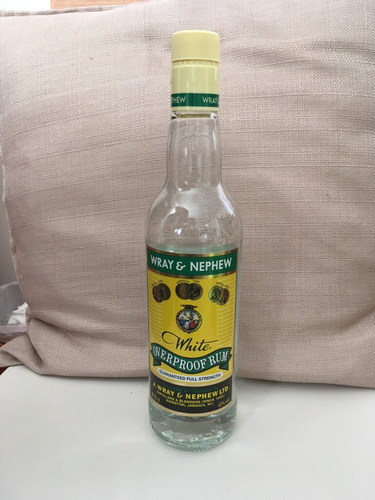 Wray & Nephew overproof rum