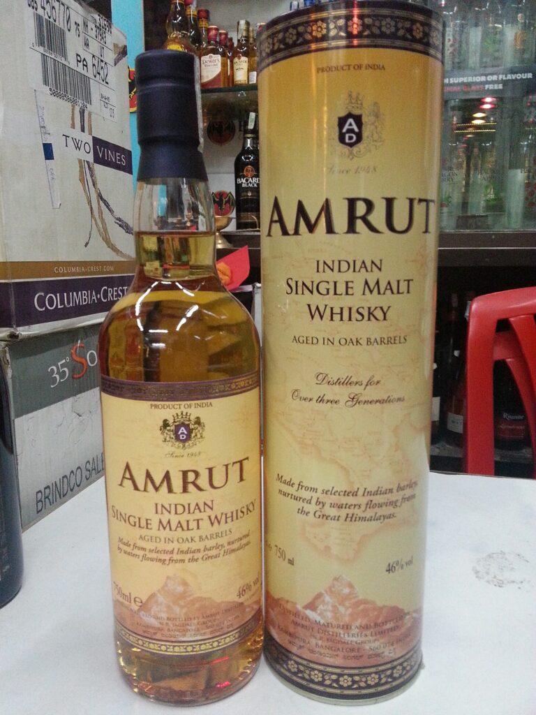 Amrut Indian single malt whisky