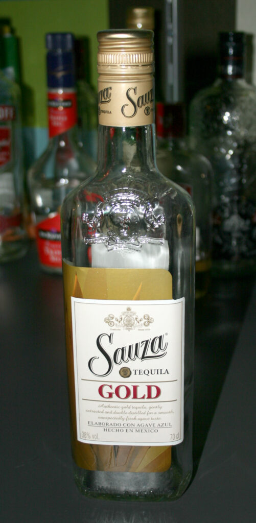 Sauza Gold tequila