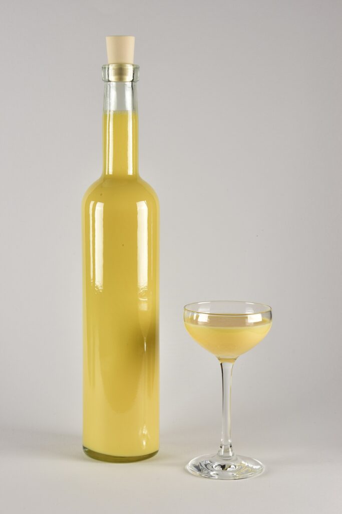 Advocaat egg liqueur
