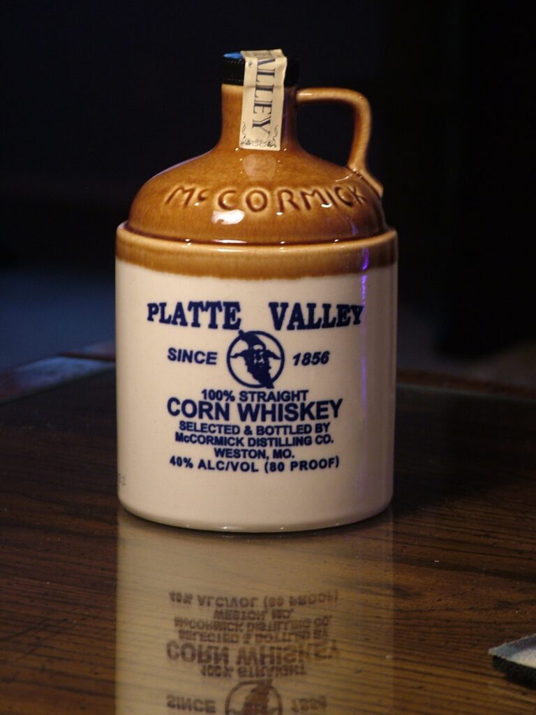 McCormick Platte Valley corn whiskey