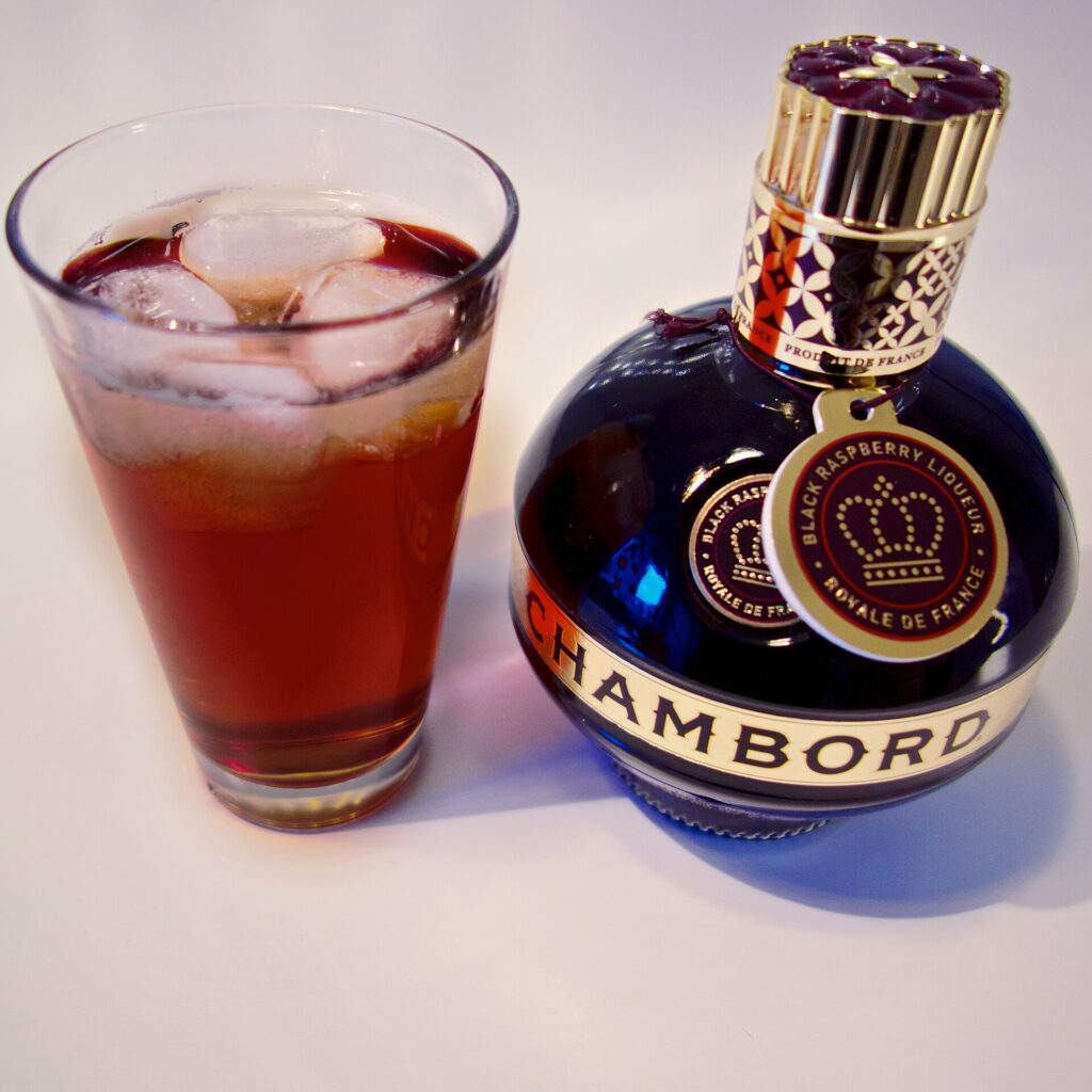 Chambord fruit liqueur