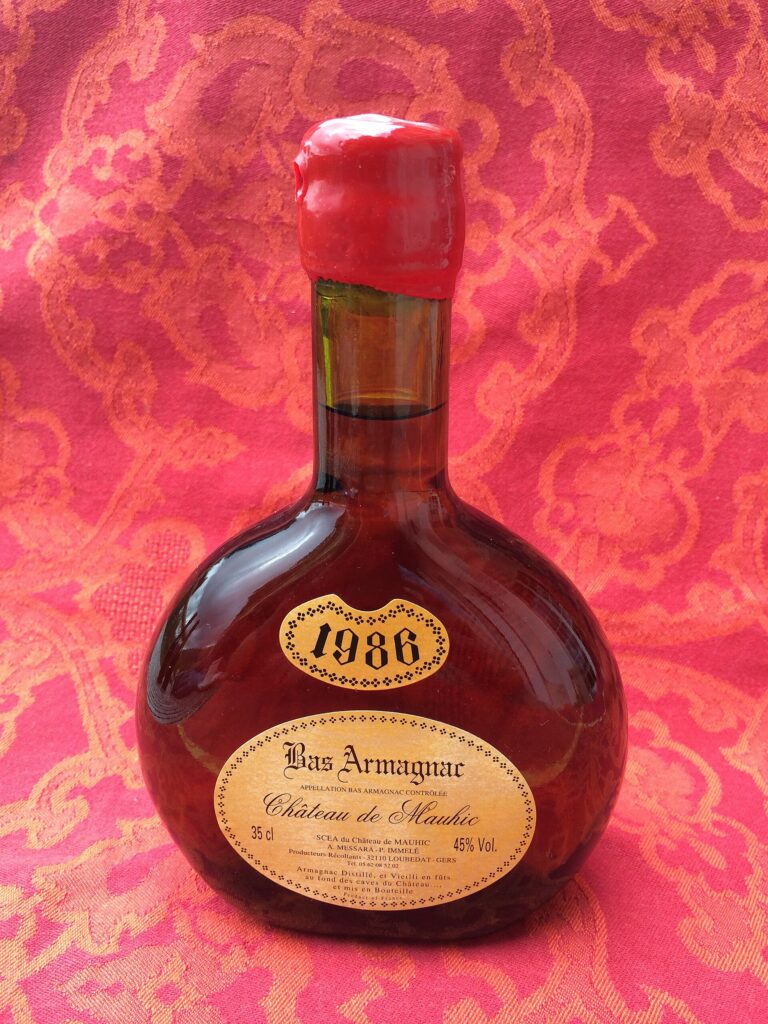 Château de Mauhic Bas Armagnac 1986