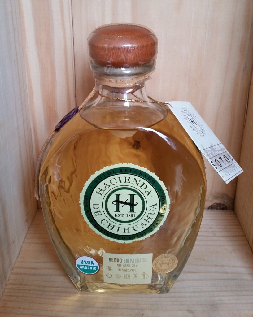 Hacienda de Chihuahua Sotol Reposado