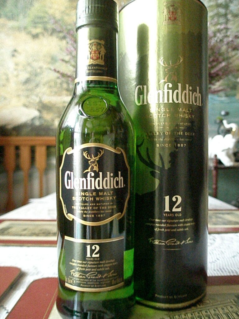 Glenfiddich 12 Year Old single malt Scotch whisky